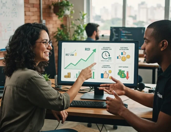 Guia Prático para Avaliar o Impacto Financeiro de Agentes de IA e Chatbots em Pequenas Empresas